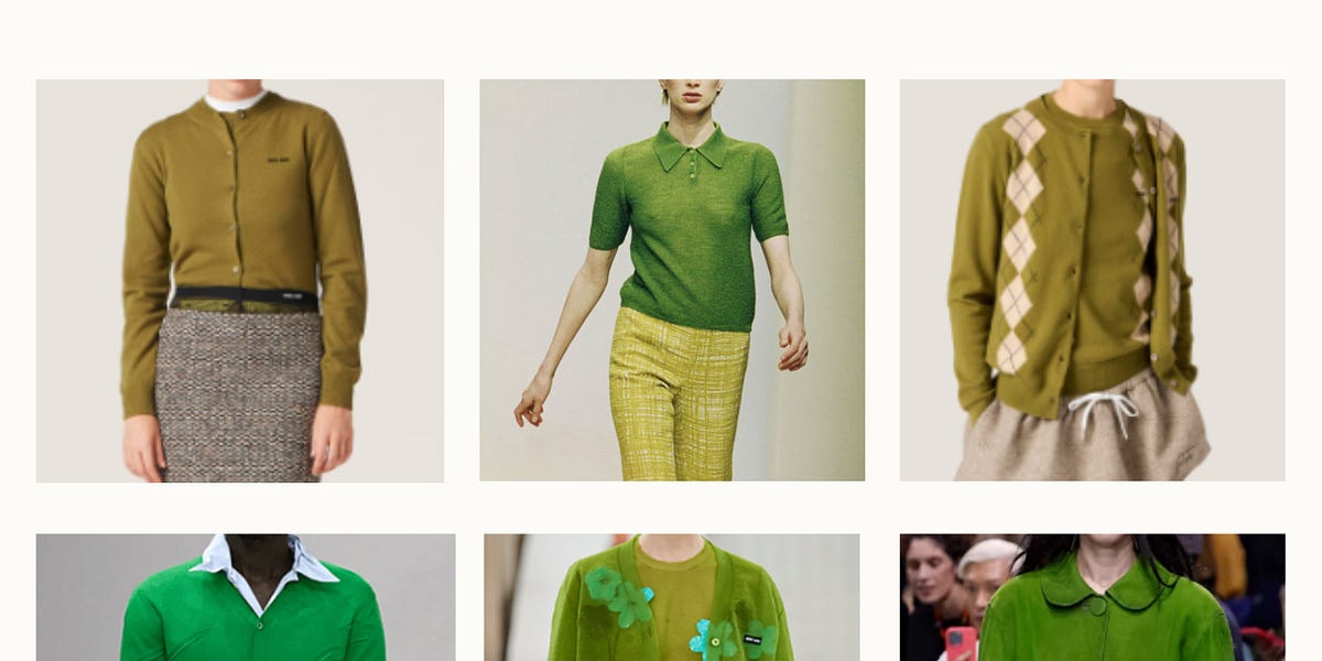 20 green cashmere cardigans inspired by prada (mostly under $50) 20 green cashmere cardigans inspired by prada (mostly under $50)