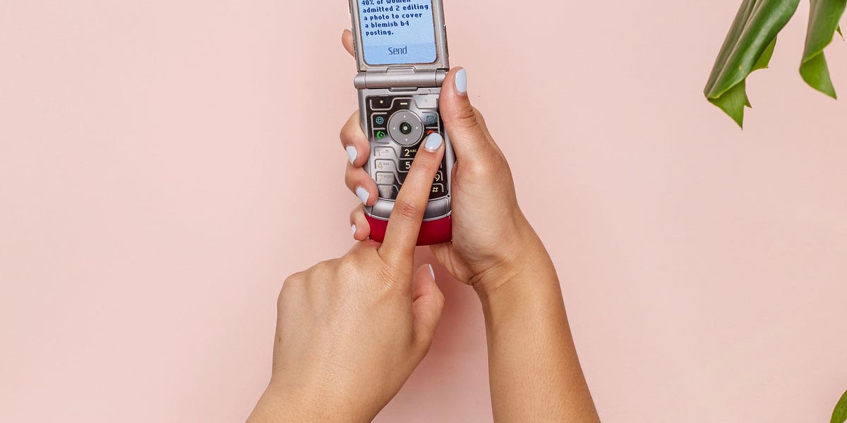 Dumb phone with gps outlet tracking