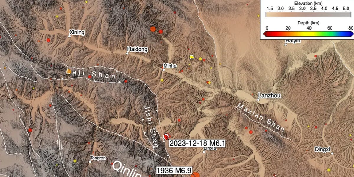 Deadly M6.1 earthquake strikes western China