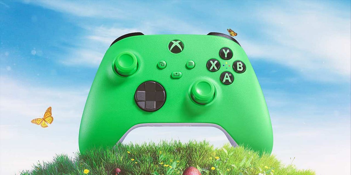 Xbox one hot sale green controller