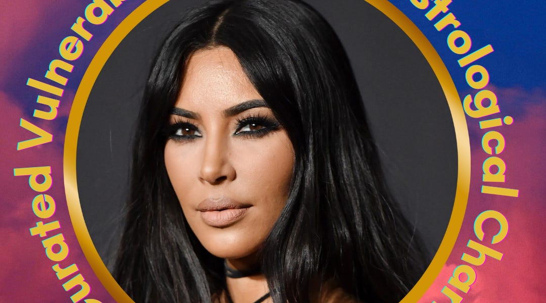 Kim Kardashian’s Astrological Chart - by Ms. Charlotte