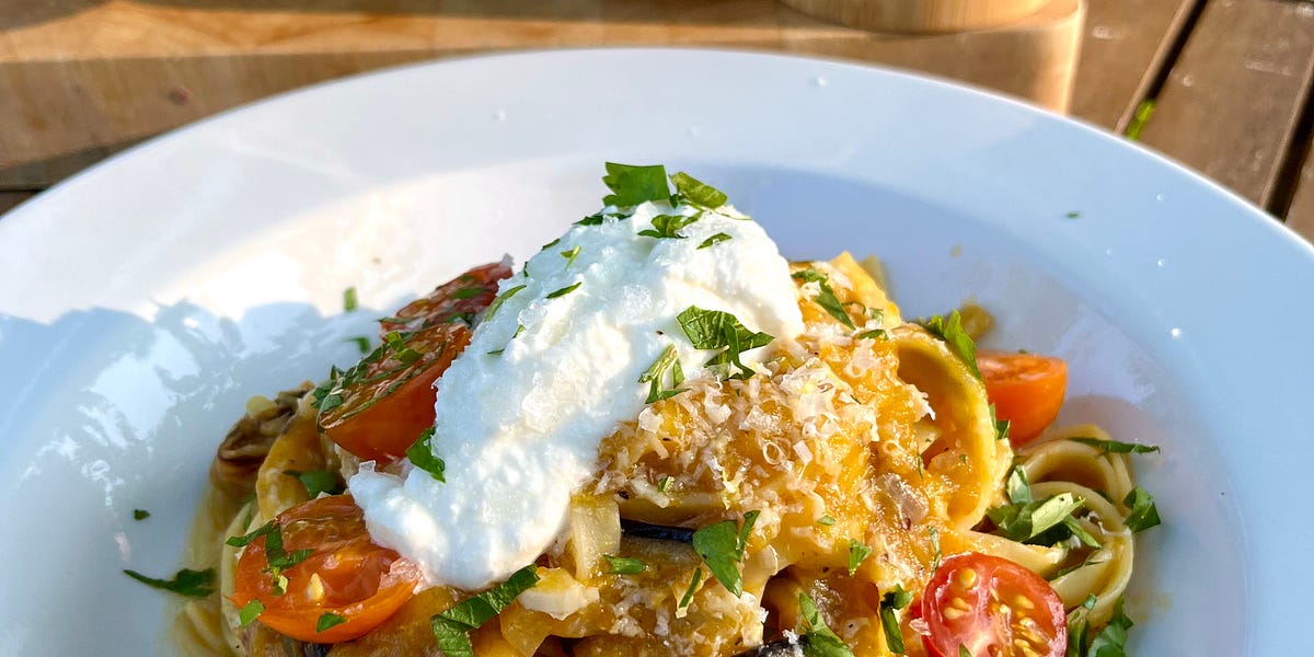 Mon plat de pâtes favori du moment!!