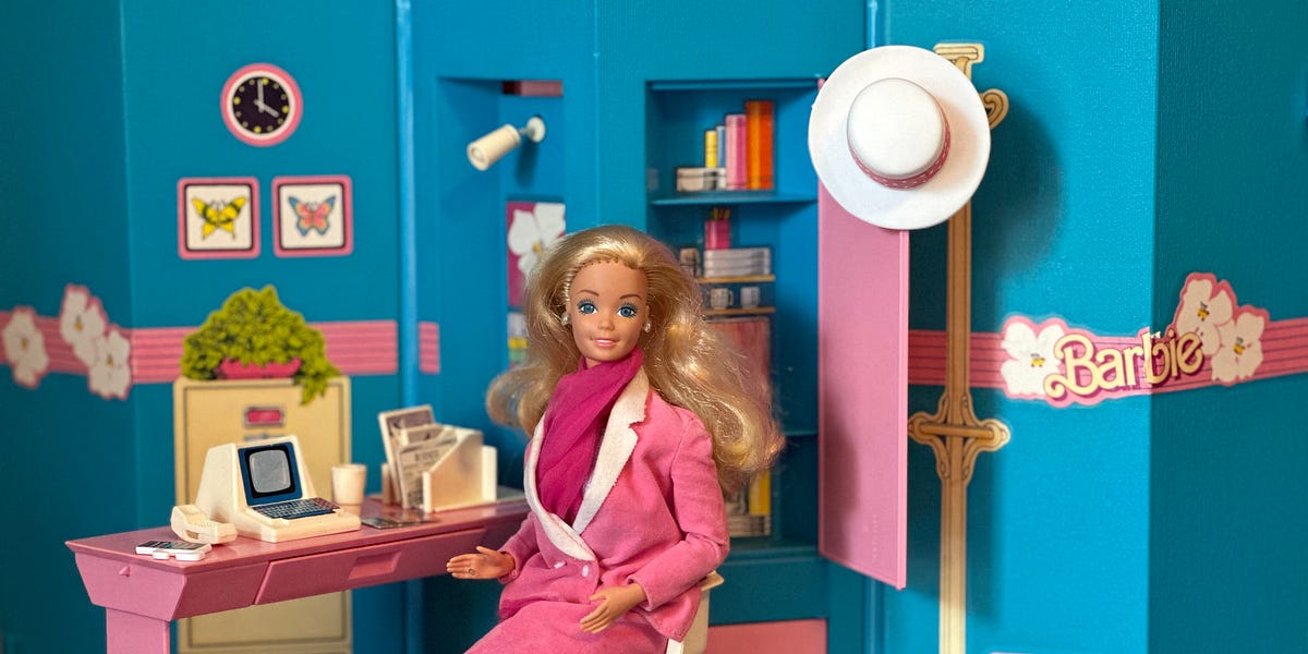 Barbie home and deals office