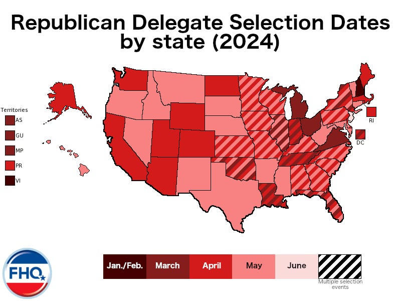 2024 Republican Delegate Selection Calendar