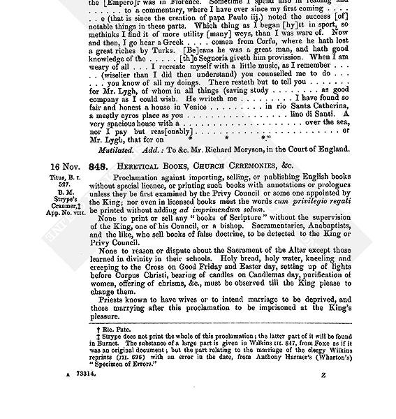 Regulating the Printing Press Part 2