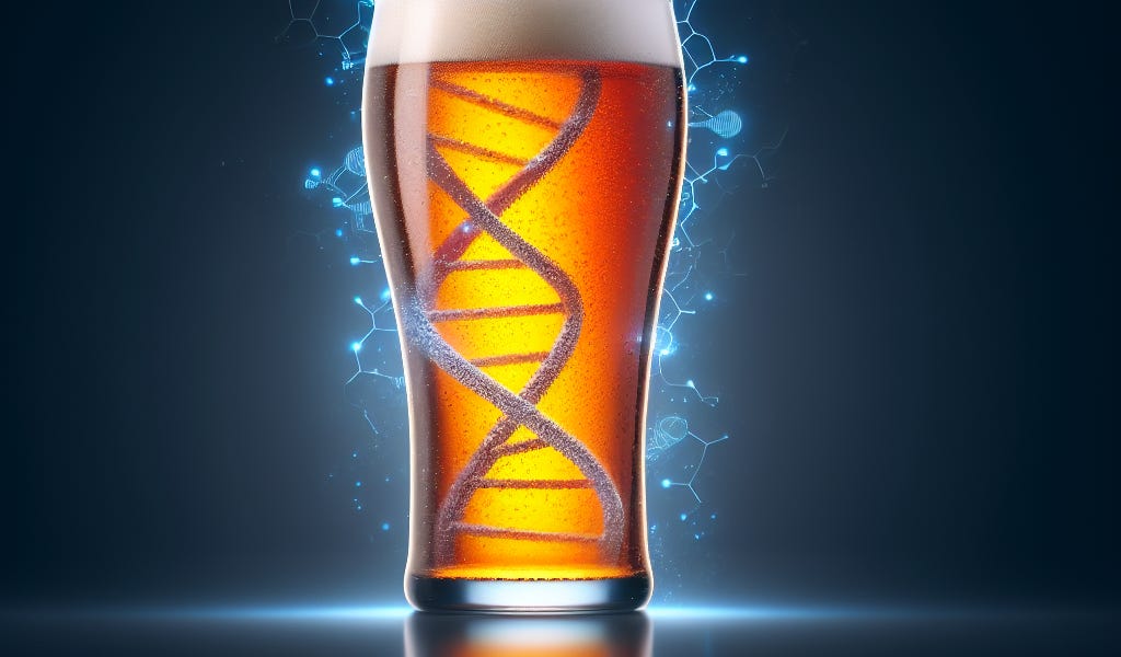 Is my taste in beer by Stephanie Bridgeman