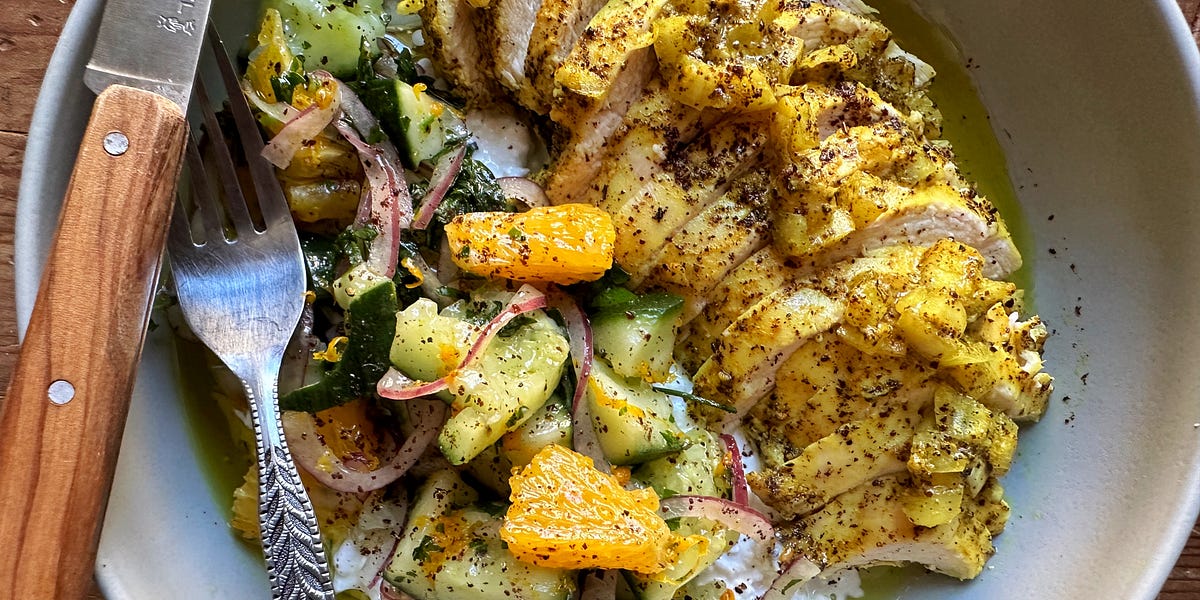 Lemon Sumac Chicken by Farideh Sadeghin