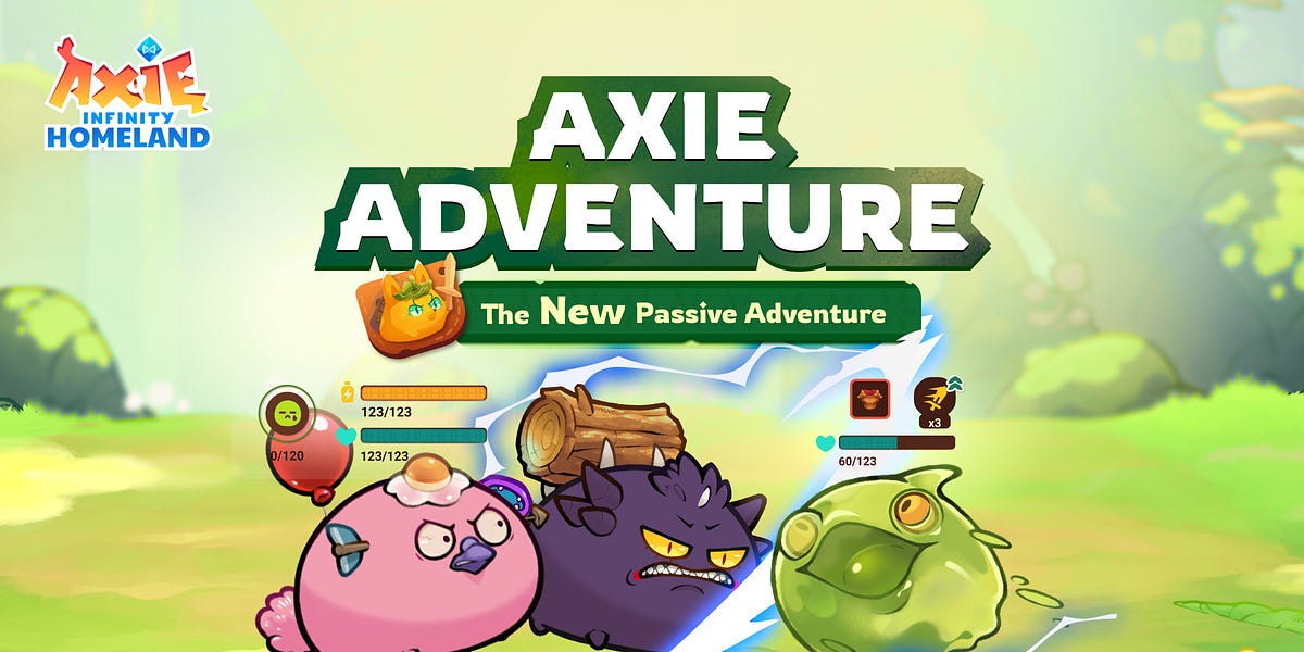 Axie Adventure is now available in Homeland!