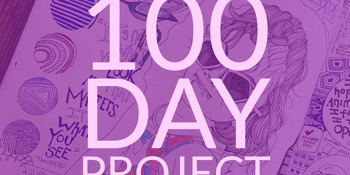 Thinking About the 100 Day Project 2023 by Amy Cowen