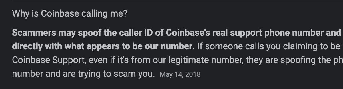 coinbase fraud alert