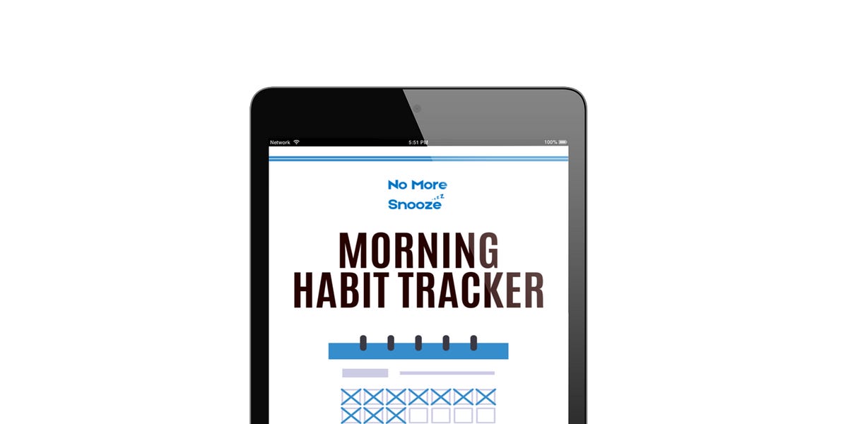 Download this FREE Morning Routine Builder