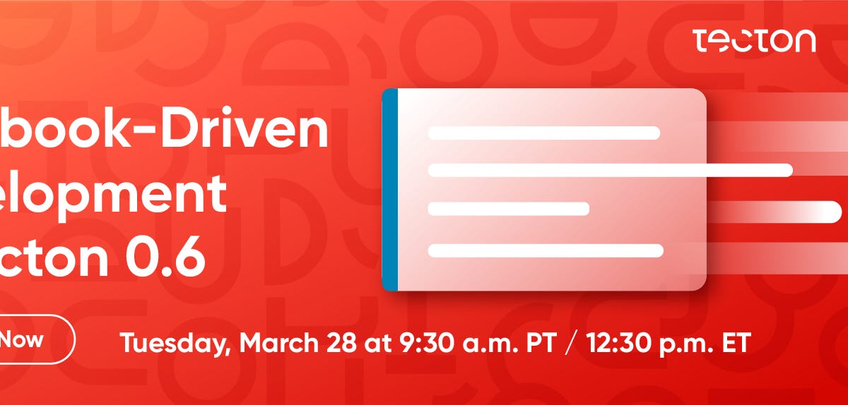 📌 inar See How Tecton Enables Data Teams to Shift Notebook