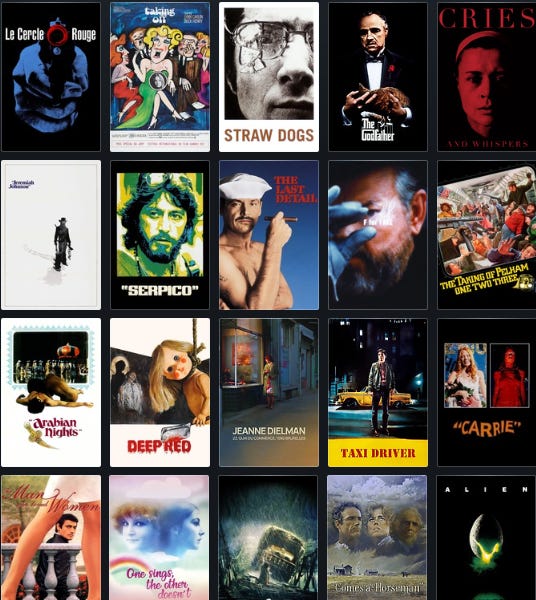 Stack Filmes Lista de Melhores Filmes anos 1970 - by Sérgioemd