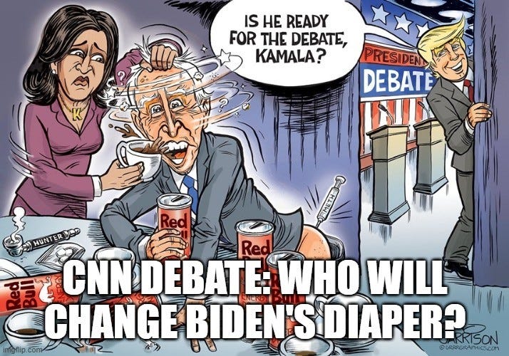 Comments Cnn Debate Who Will Change Biden S Diaper Comments Cnn Debate Who Will Change Biden S Diaper