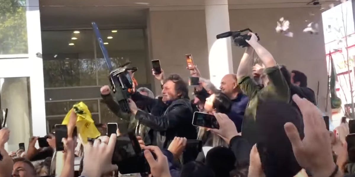 We’ll Cry For You Argentina, Your New President Is A Chainsaw-Wielding Pet Psychic