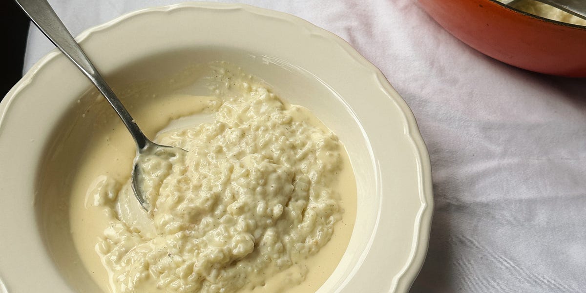 Salted Vanilla Rice Pudding - by Benjamina Ebuehi