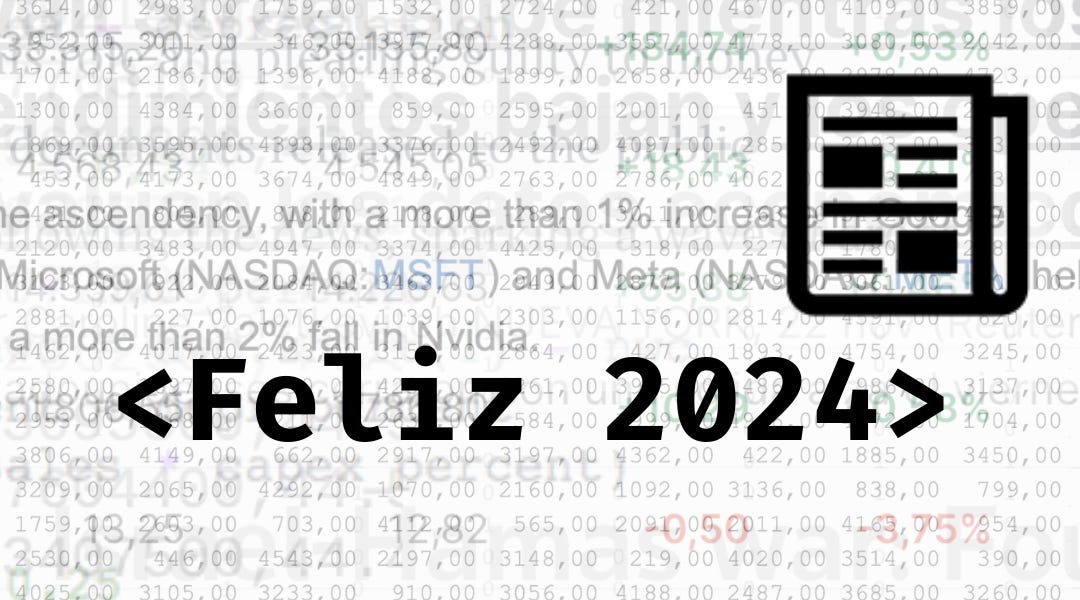 Feliz 2024 - by Germán Enrique Reyna Esclusa