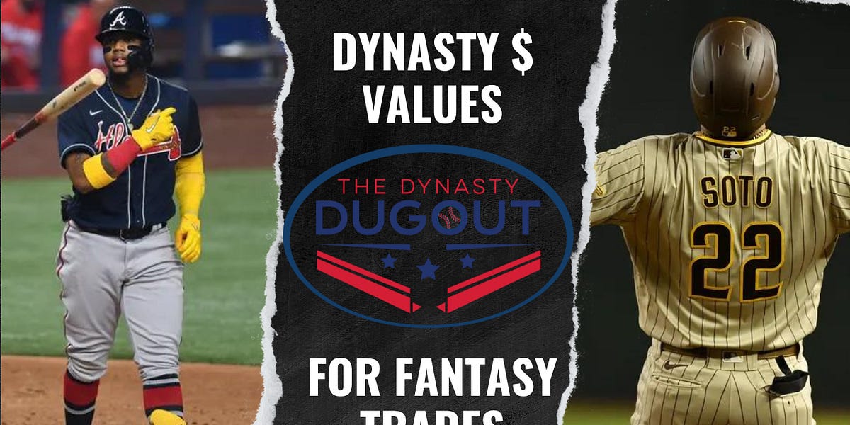 Dynasty Baseball Values for Trades by Chris Clegg