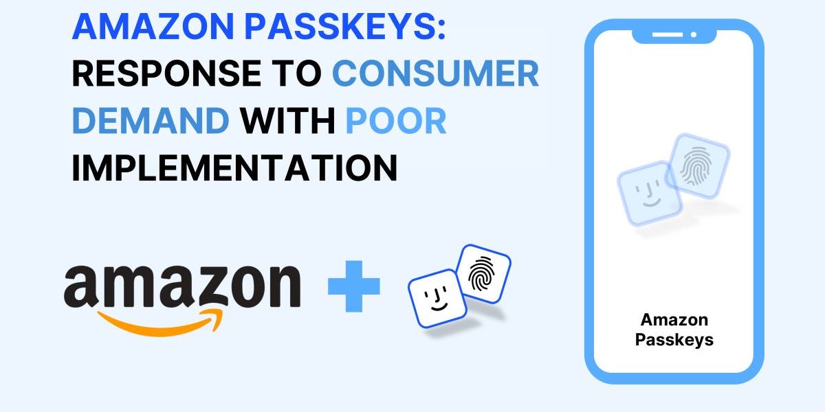 What the **** is Amazon Doing? This Week at Passkeys