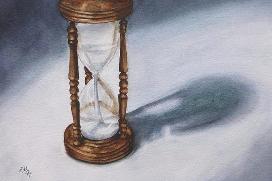 Who invented the hourglass store