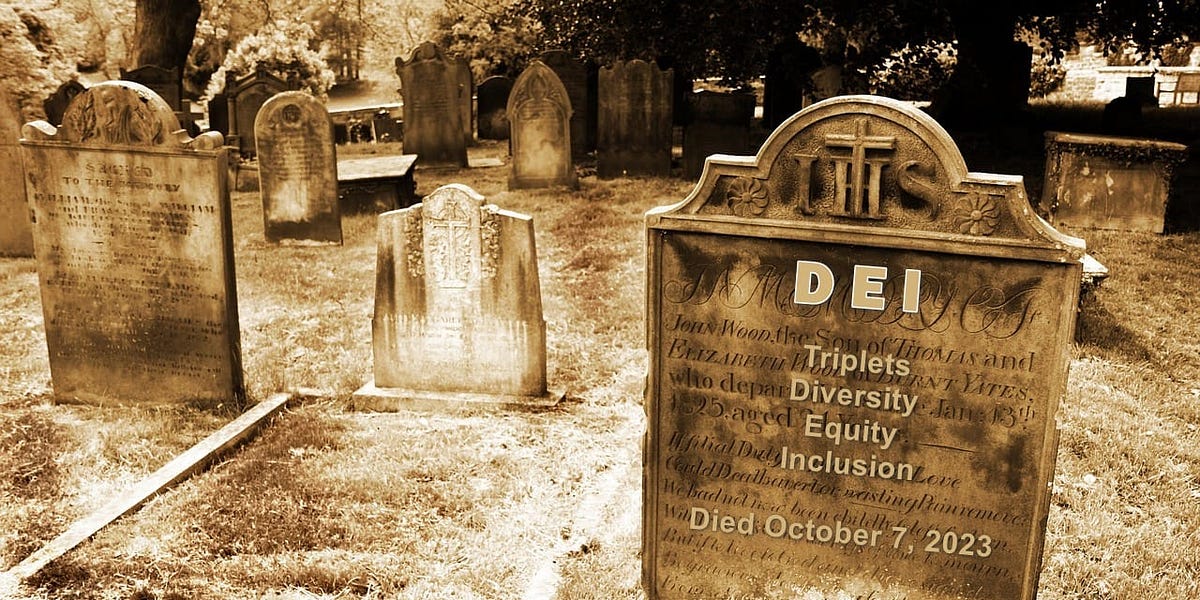 DEI Another Casualty of Hamas by Dennis Gladden