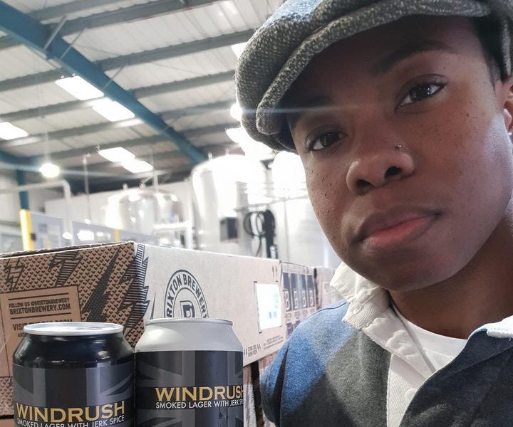 Flat cap brewery top