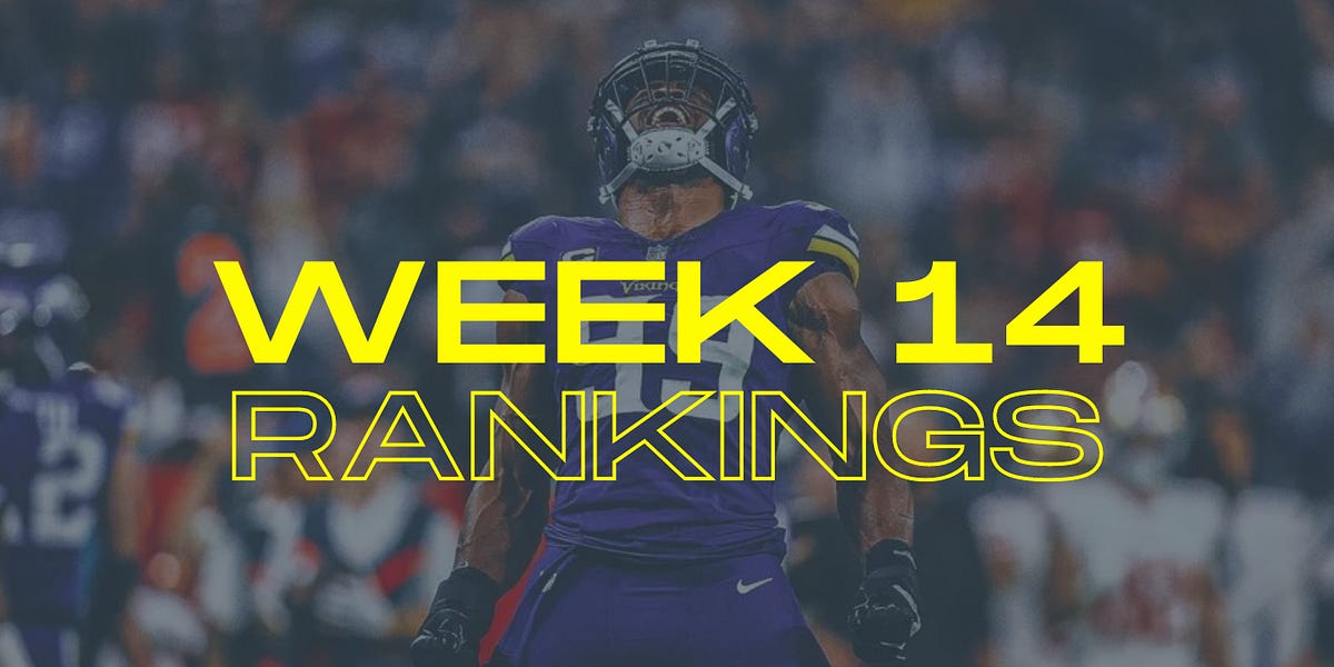 Week 14 IDP Rankings by Jase Abbey The IDP Show