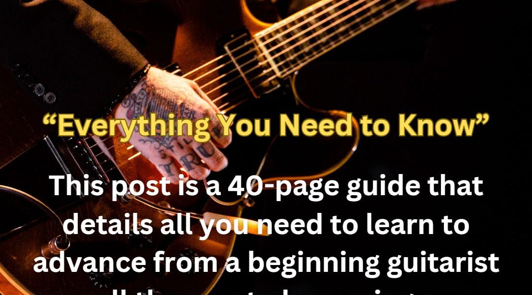 A Comprehensive Guide for New Guitarists - by C. L. Nichols
