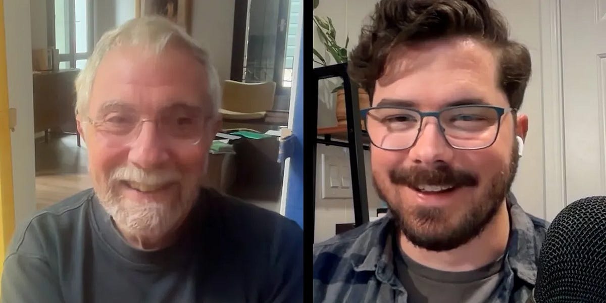 A conversation with Paul Krugman - by G. Elliott Morris