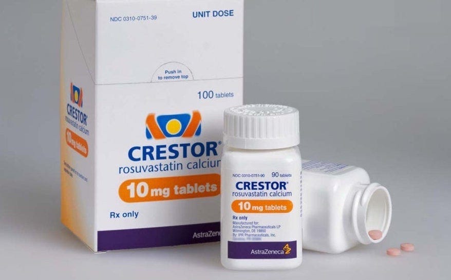 PART 1 Should rosuvastatin (Crestor®) be withdrawn from the market?