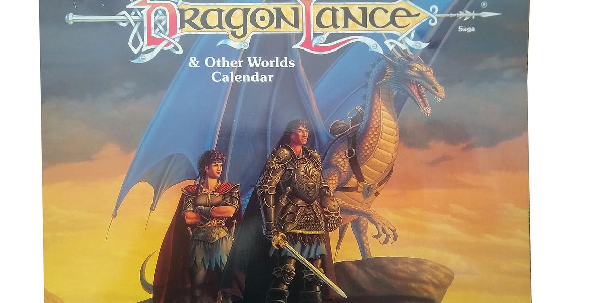 DragonLance Calendars What’s Old is New Again