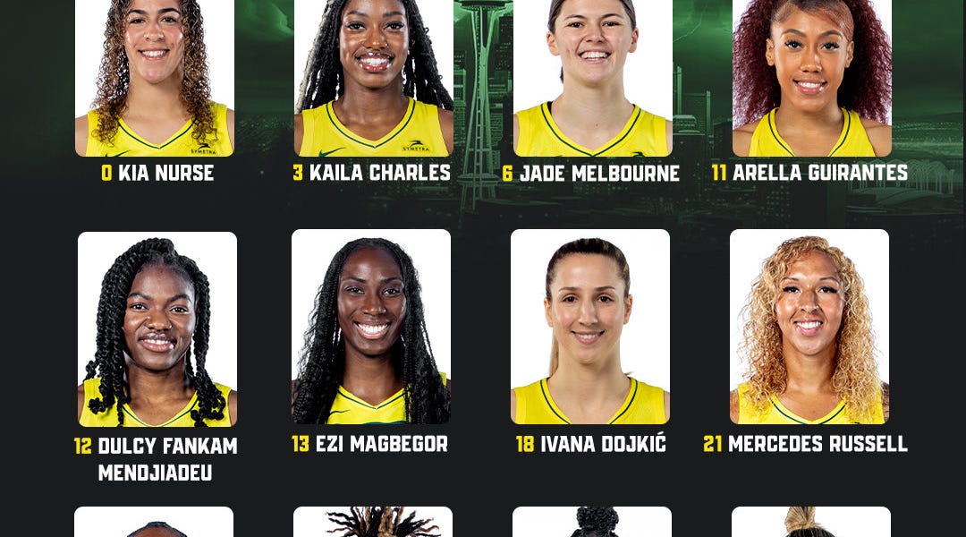 Seattle Storm 2023 WNBA Roster is Set