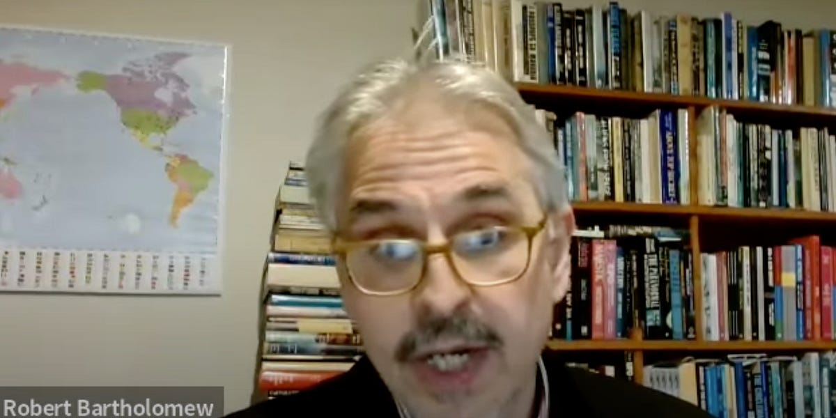 Notorious Dr. Robert Bartholomew Doesn't Want To Address the Data