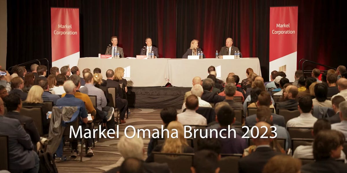 Markel's 2023 Omaha Brunch The Rational Walk