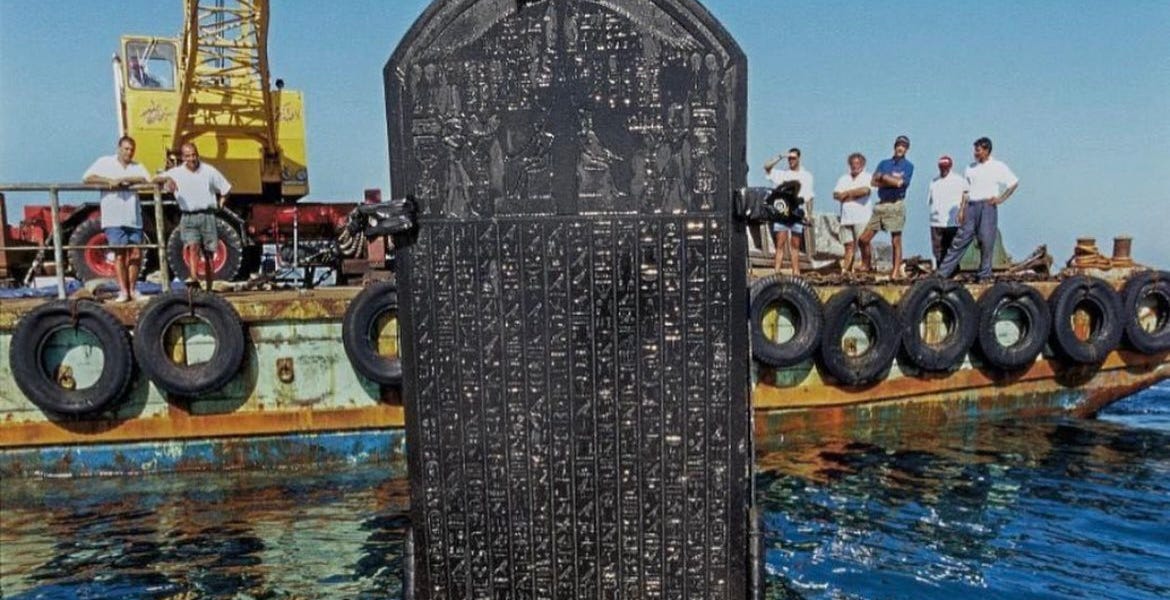 Héraklion (Thonisz), a tenger fenekén fekvő, elsüllyedt ókori egyiptomi város