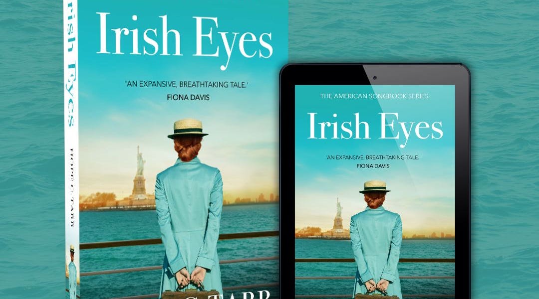 IRISH EYES Cover Reveal! by Hope C. Tarr