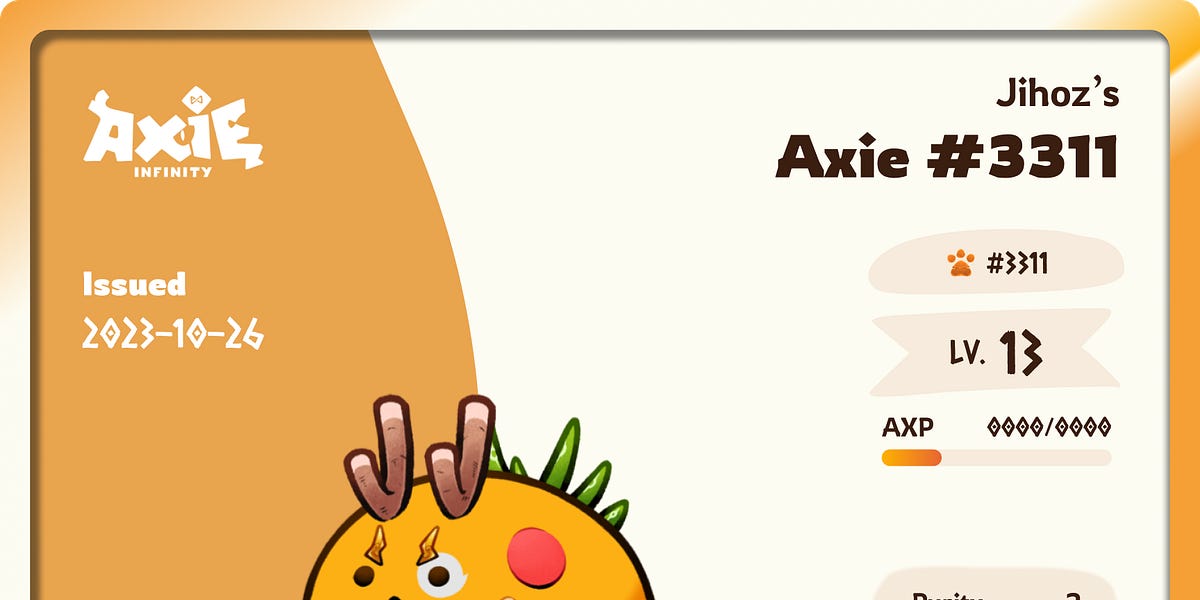 Introducing the third-party Axie ID card from Gall3ry!