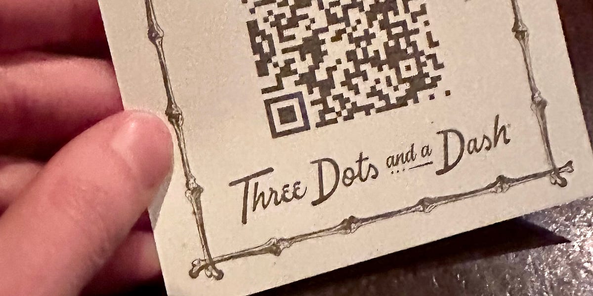 Here for the QR codes? by Kristen Hawley Expedite