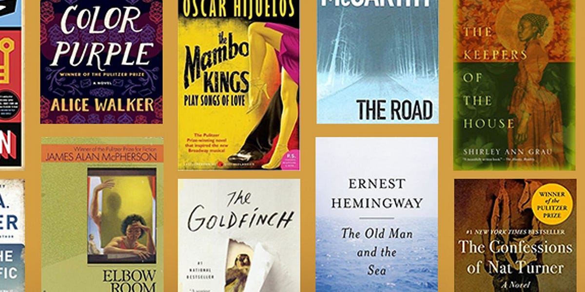 Introducing the Pulitzer Project A Quest to Read All PrizeWinning Books (Including NonFiction)