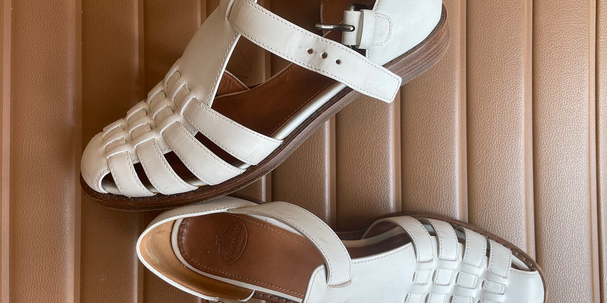 Classique fisherman sales slingback sandals