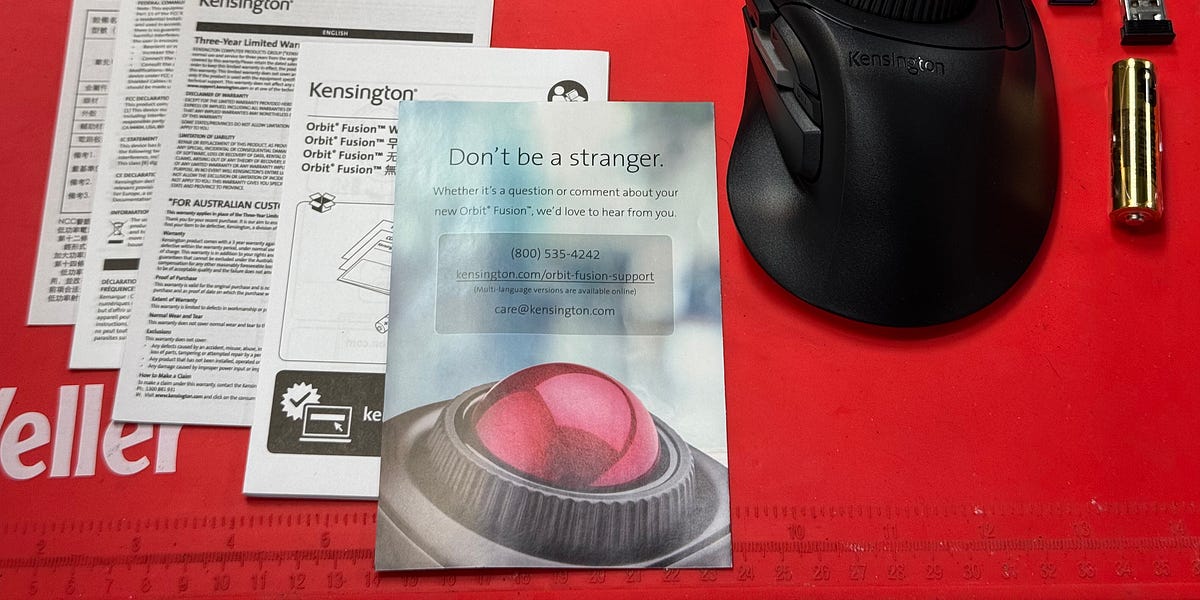 セール特価 HARDWARE REVIEW: Kensington Orbit Fusion Wireless Trackball その他