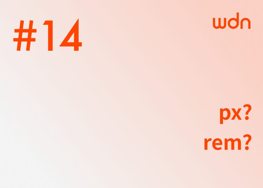 14/ px？rem？フォントサイズは62.5を理解せよ by Shusaku Umemoto