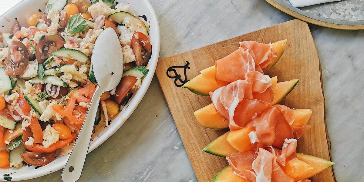 Asparagus, zucchini and goats cheese tart by Emiko Davies