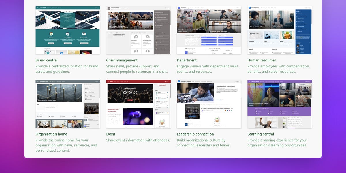 Unlocking Efficiency with SharePoint Site Templates