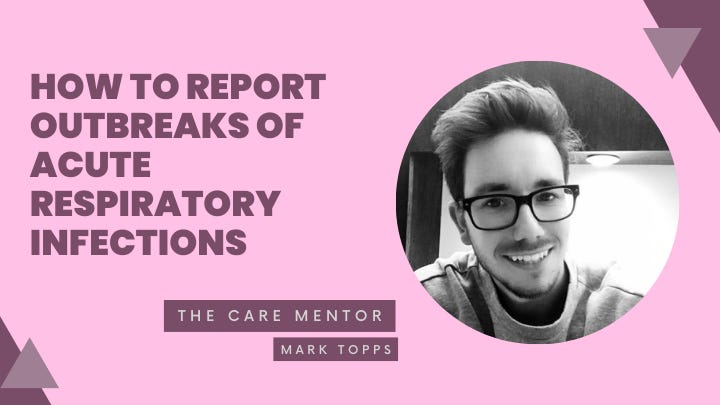 How to Report Outbreaks of Acute Respiratory Infections