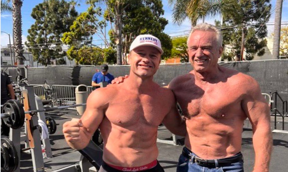 RFK Jr is jacked - by Jason Rickaby - Jason’s Substack