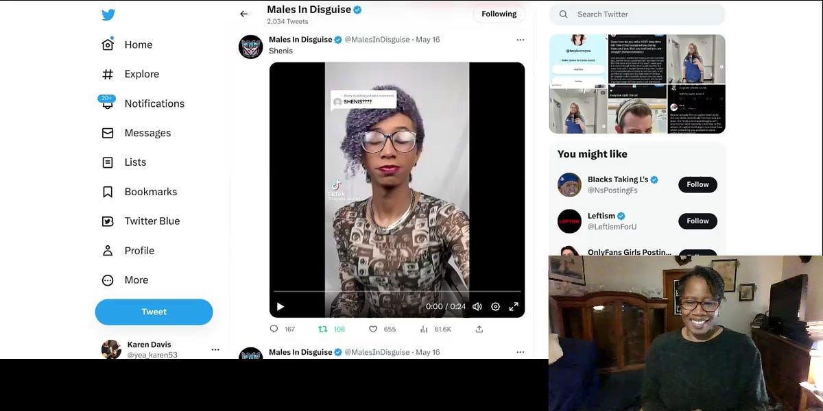 SHENIS AND A BIT OF 'LADYDIQUE' by Karen Davis