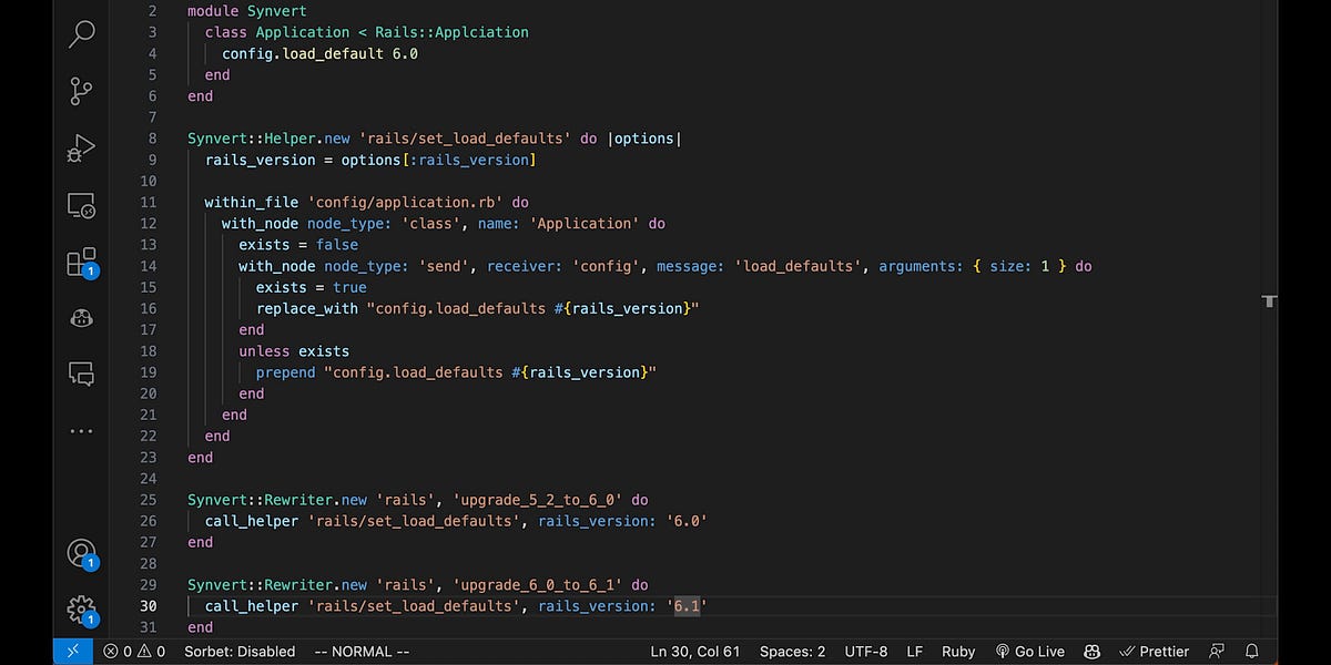 Use call_helper to set rails config.load_defaults