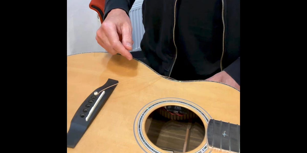 GEAR 12 Tech Tips 2 Removing Bridge Pins 1