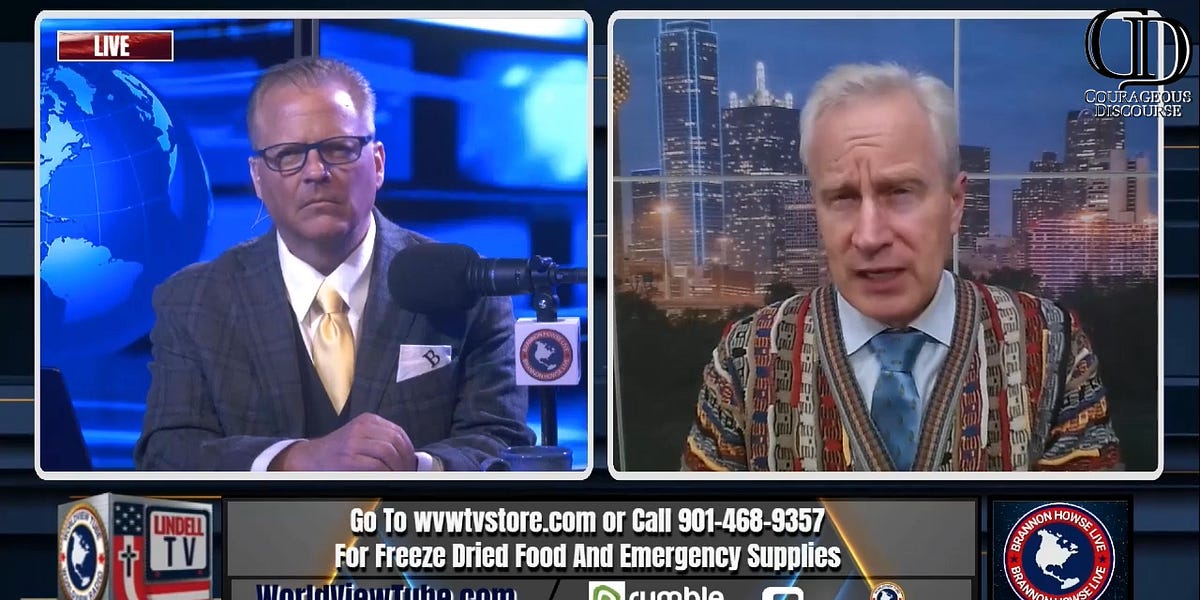 A "Worldview" with Brannon Howse Live and Dr. McCullough
